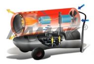Дизелов отоплител с директно изгаряне GE 65W